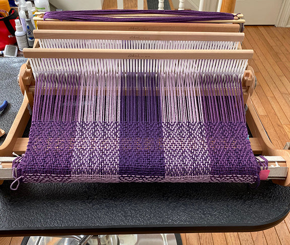 Down The Rabbit Hole 3/4 rigid heddle weaving technique brochure (prin ...