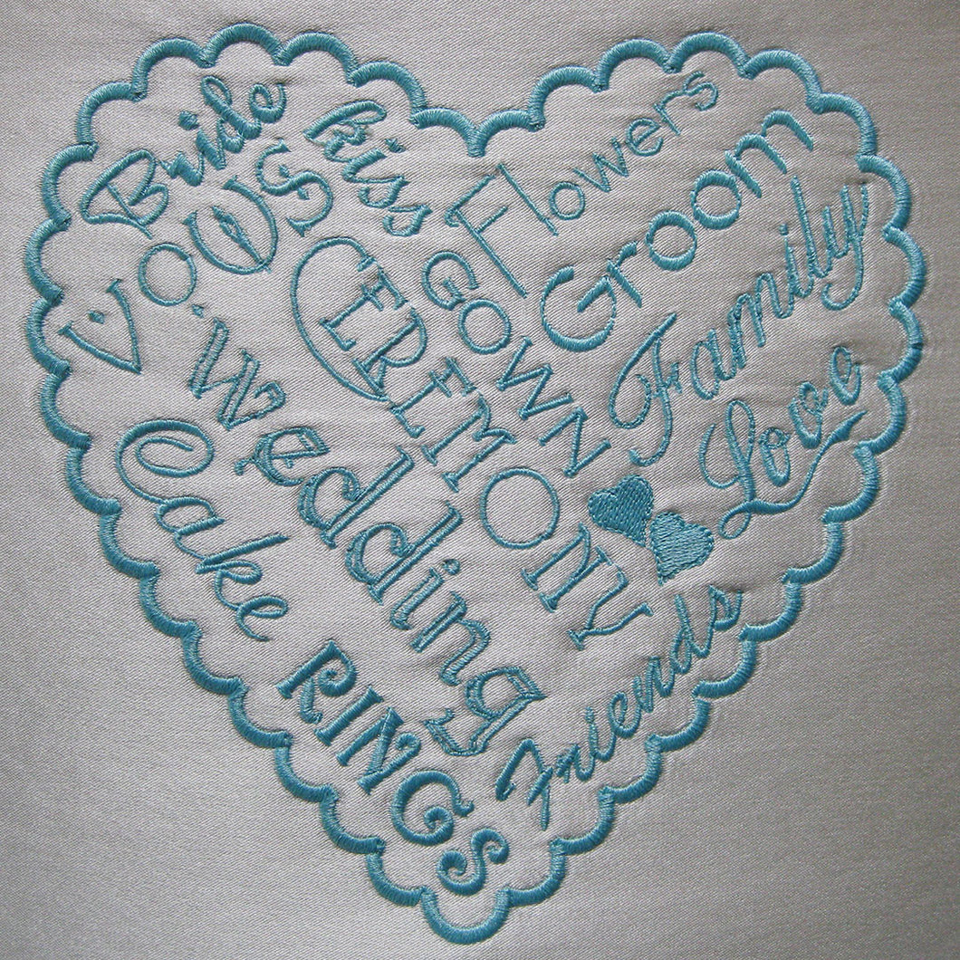 WeddingTalk Too machine embroidery design (digital download)